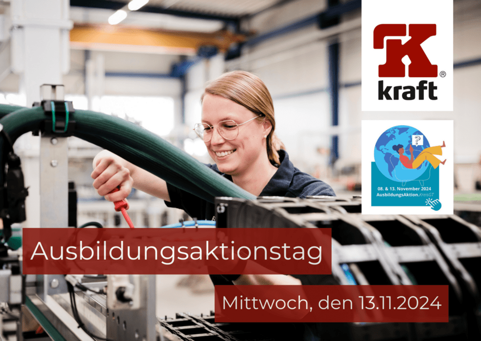 Kraft Group beim Ausbildungsaktionstag von pro Wirtschaft GT